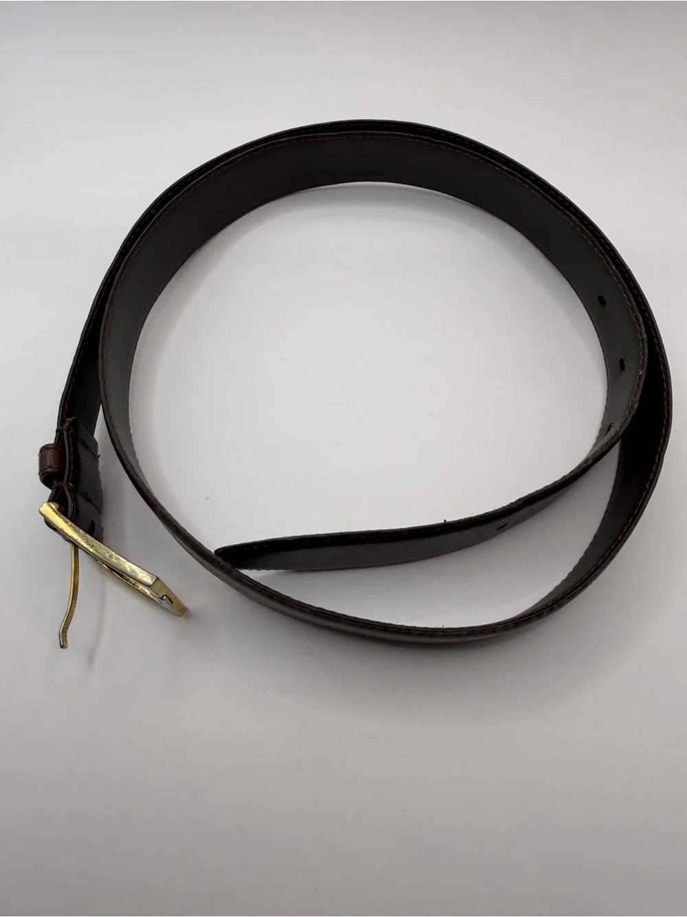 Yves Saint Laurent Vintage Belt size 38 gold buckle